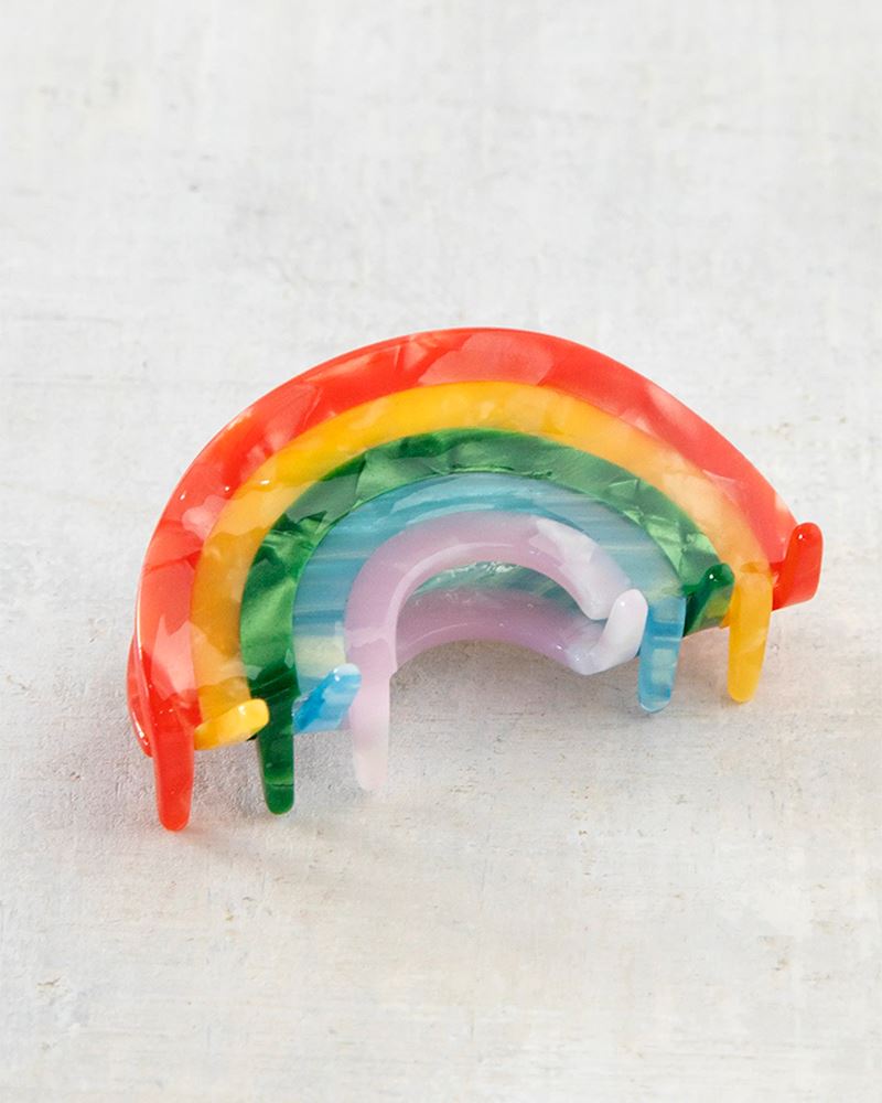 Natural Life Hair Clip - Rainbow - Lace and Grace Boutique