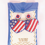 Simply Southern Freedom USA Earrings - Lace and Grace Boutique