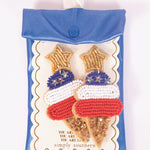 Simply Southern Freedom USA Earrings - Lace and Grace Boutique