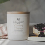 Simply Modern Soy Wax Candle - Blueberry Cheesecake - Lace and Grace Boutique