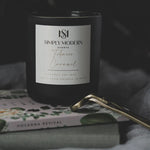Simply Modern Soy Wax Candle - Tobacco Caramel - Lace and Grace Boutique