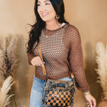 Bedstu Keiki Crossbody - Black Lux Tan Rustic - Lace and Grace Boutique