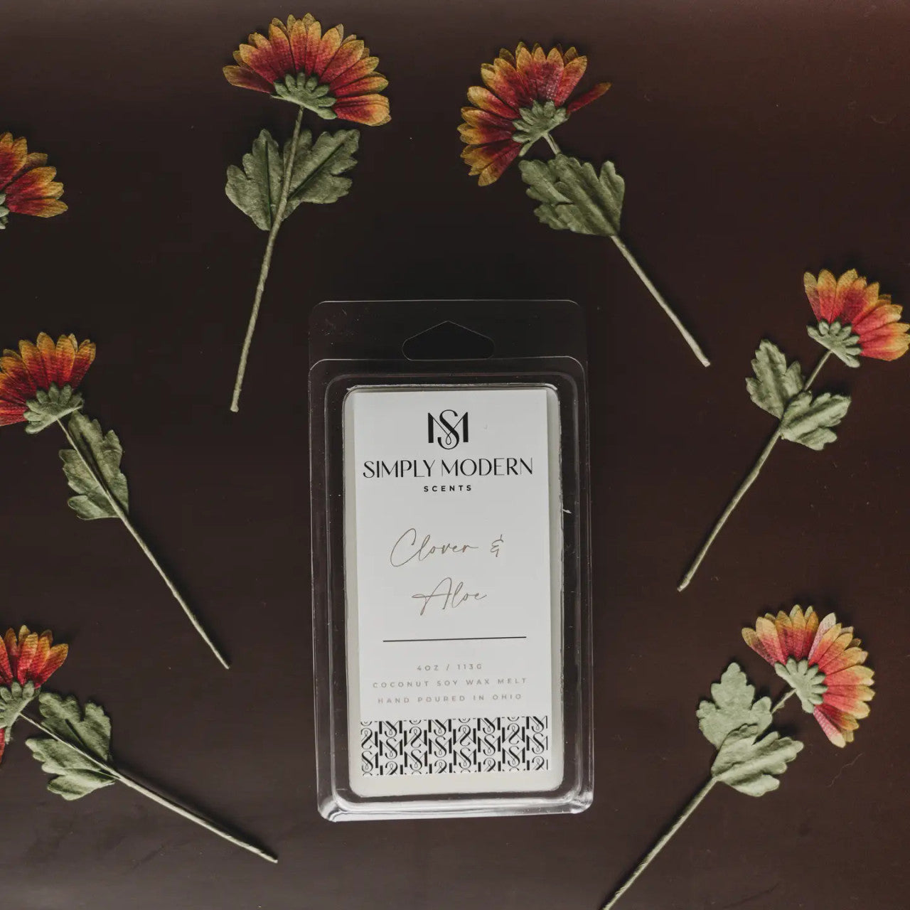 Simply Modern Soy Wax Melt - Clover & Aloe - Lace and Grace Boutique