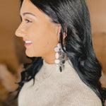 Waterfall Drop Earrings - Silver - Lace and Grace Boutique