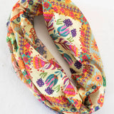 Natural Life Boho Bandeau - Mandala Patchwork Cream - Lace and Grace Boutique