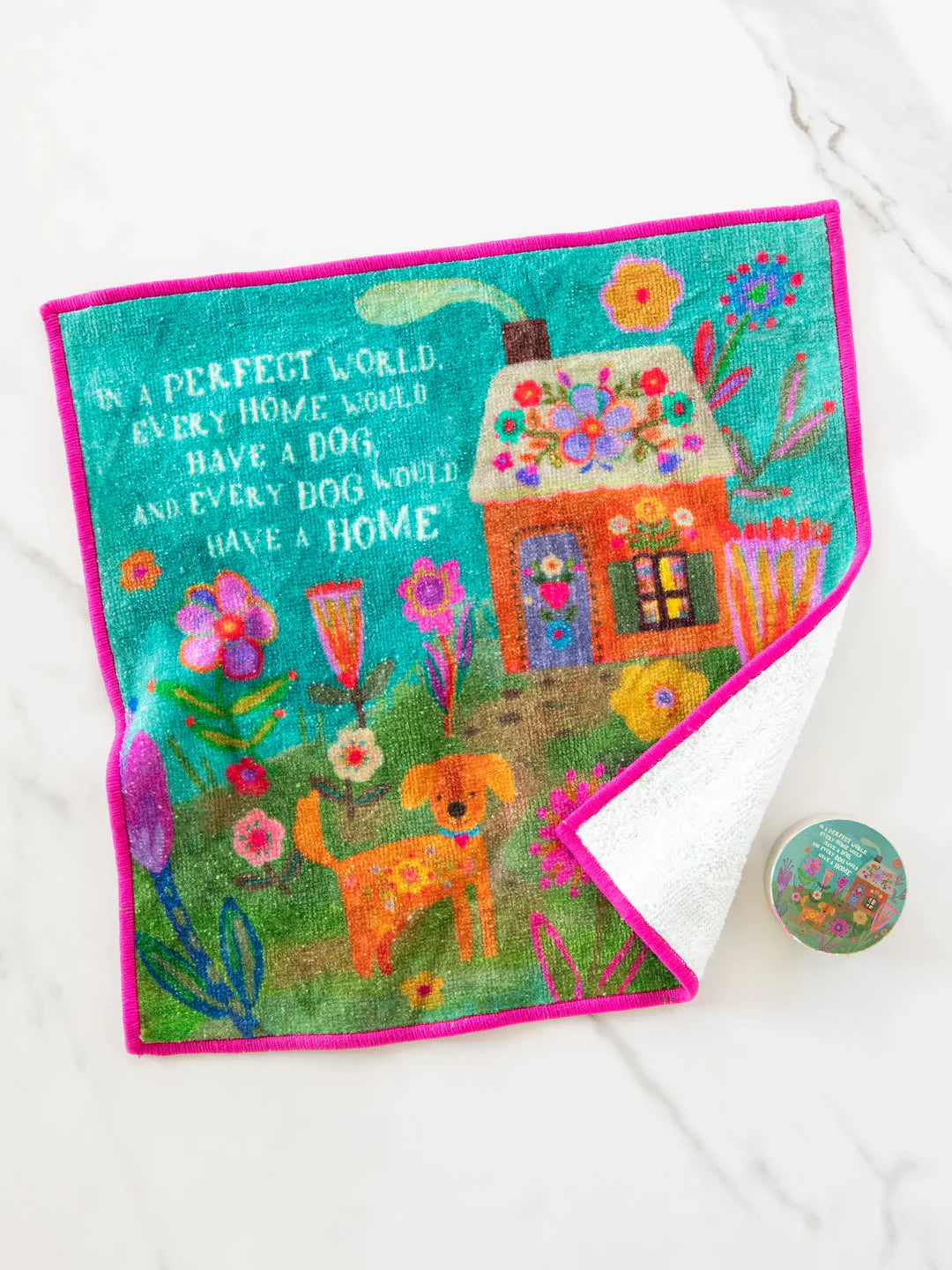 Natural Life So Soft Washcloth - Every Dog - Lace and Grace Boutique