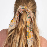 Natural Life Bandana & Scrunchie Set - Mandala Light Grey - Lace and Grace Boutique