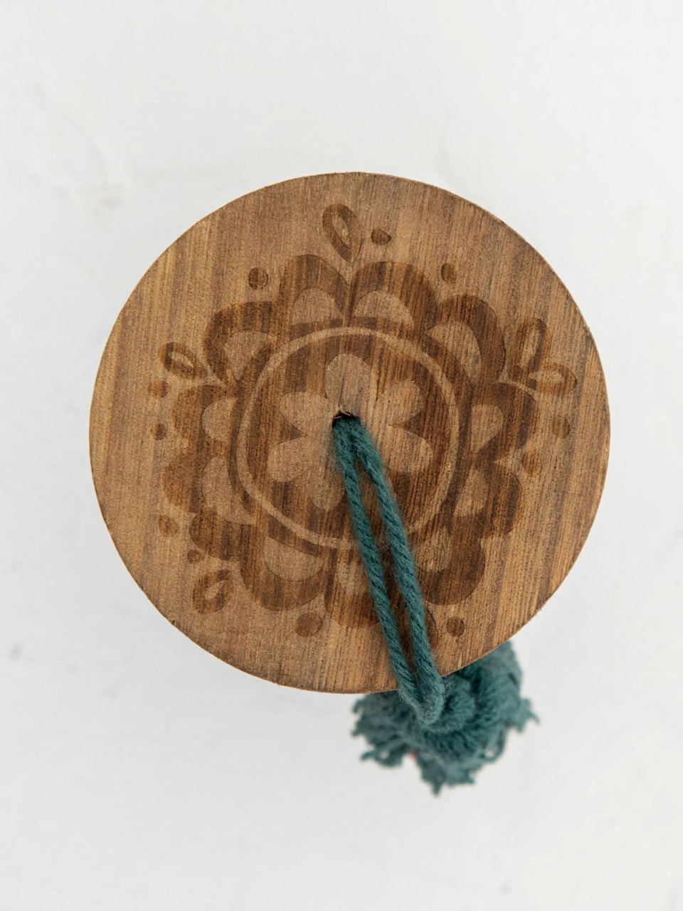 Soy Jar Candle by Natural Life - Border Print - Lace and Grace Boutique