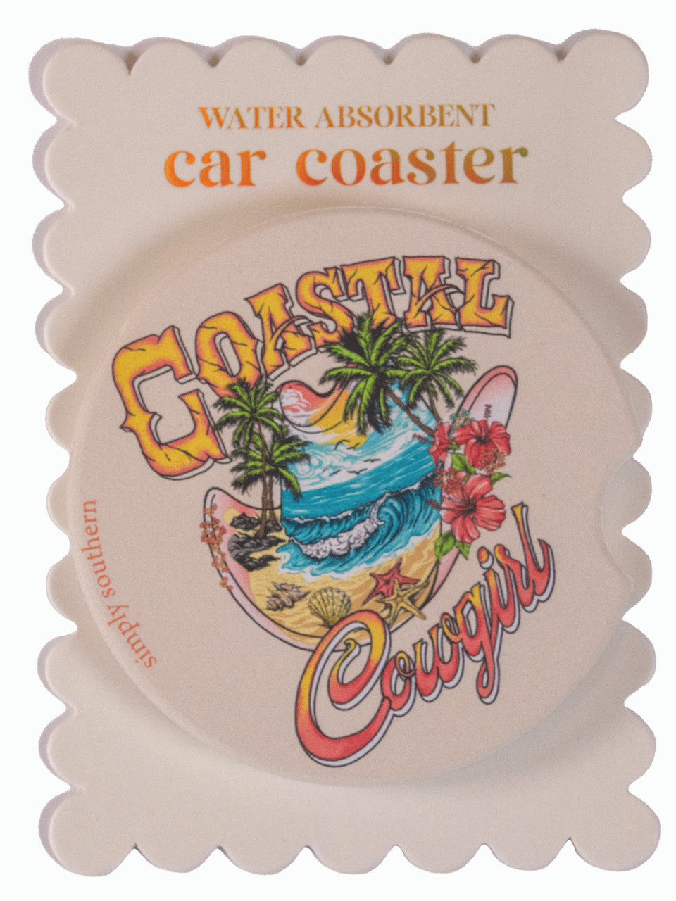 Simply Southern Car Coaster - Lace and Grace Boutique