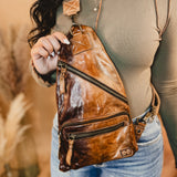 Bedstu Andie Sling Bag - Cafe Latte TD - Lace and Grace Boutique
