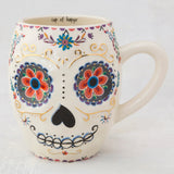 Natural Life Folk Skull Mug - Lace and Grace Boutique
