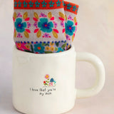 Natural Life Mug & Sock Set - I Love Mom - Lace and Grace Boutique