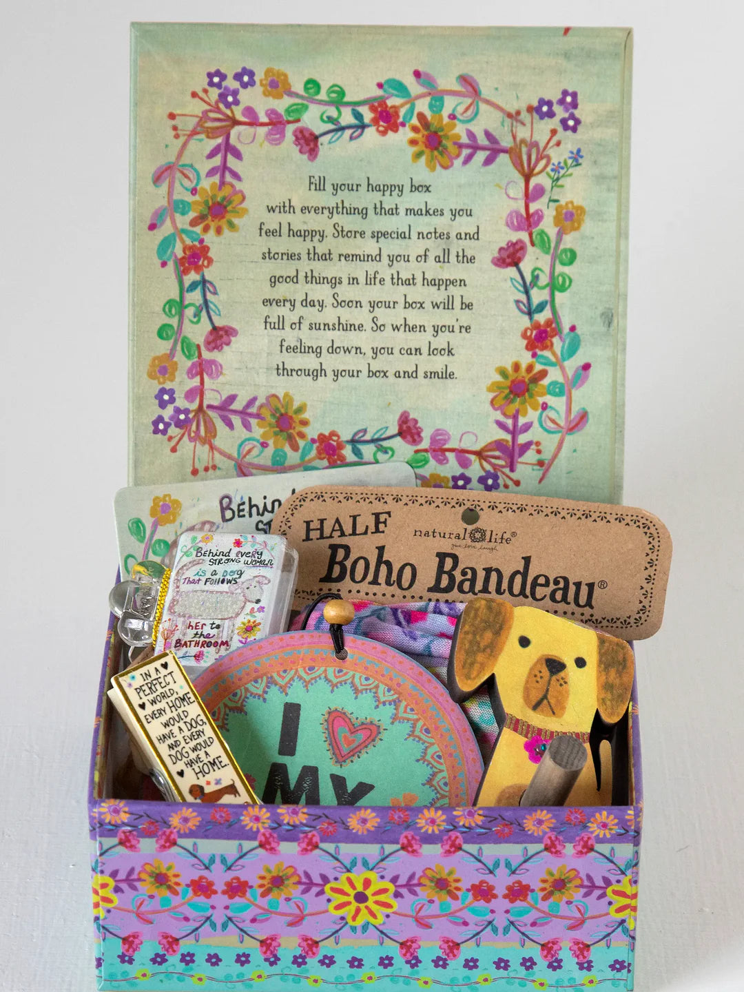 Natural Life Happy Box Gift Set - Behind Every Strong Woman - Lace and Grace Boutique