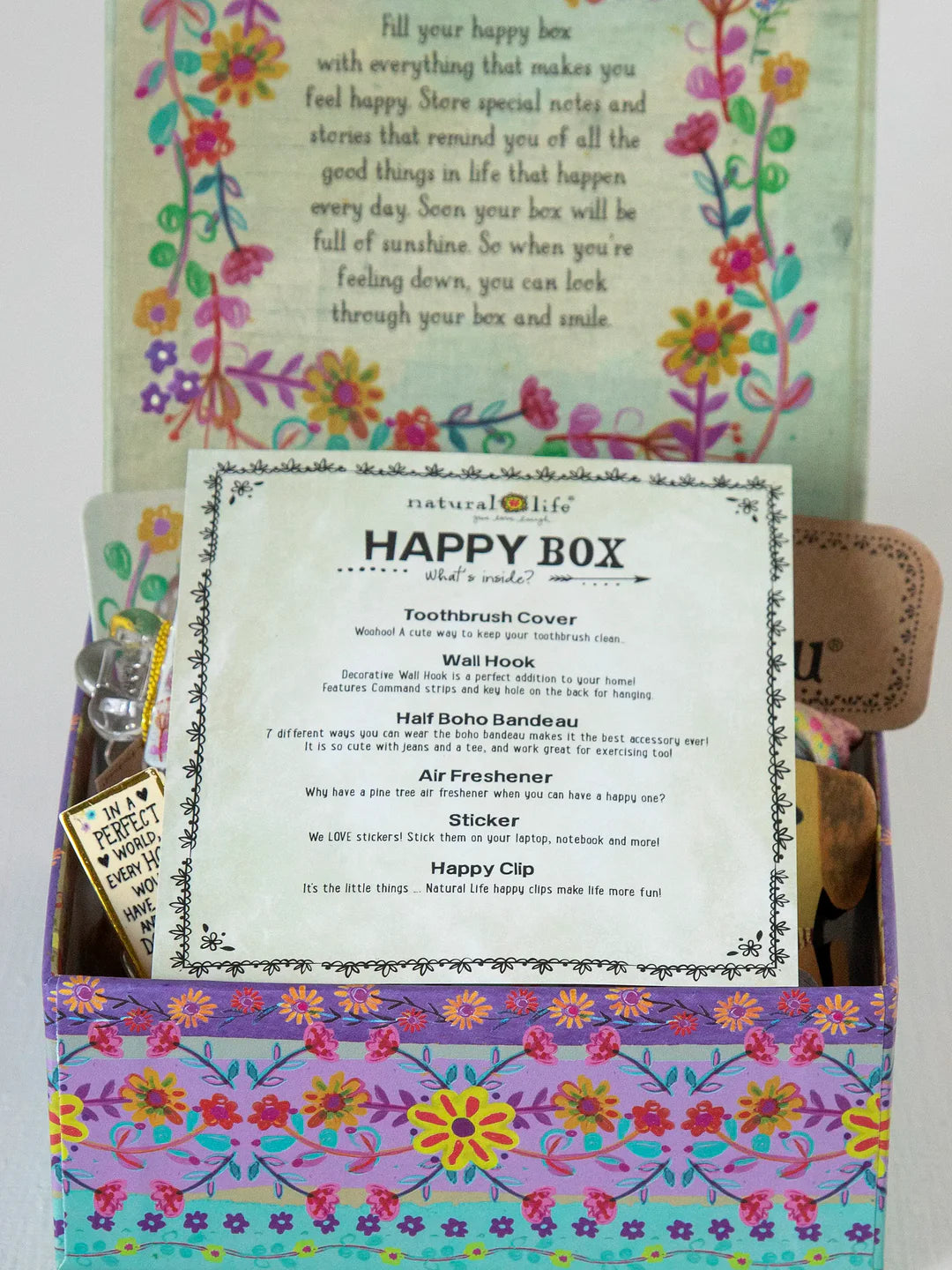 Natural Life Happy Box Gift Set - Behind Every Strong Woman - Lace and Grace Boutique