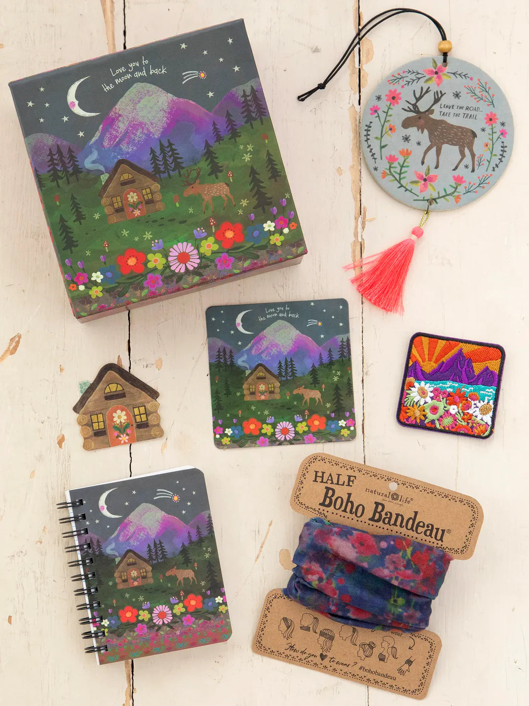 Natural Life Happy Gift Box Set - Love You To The Moon - Lace and Grace Boutique