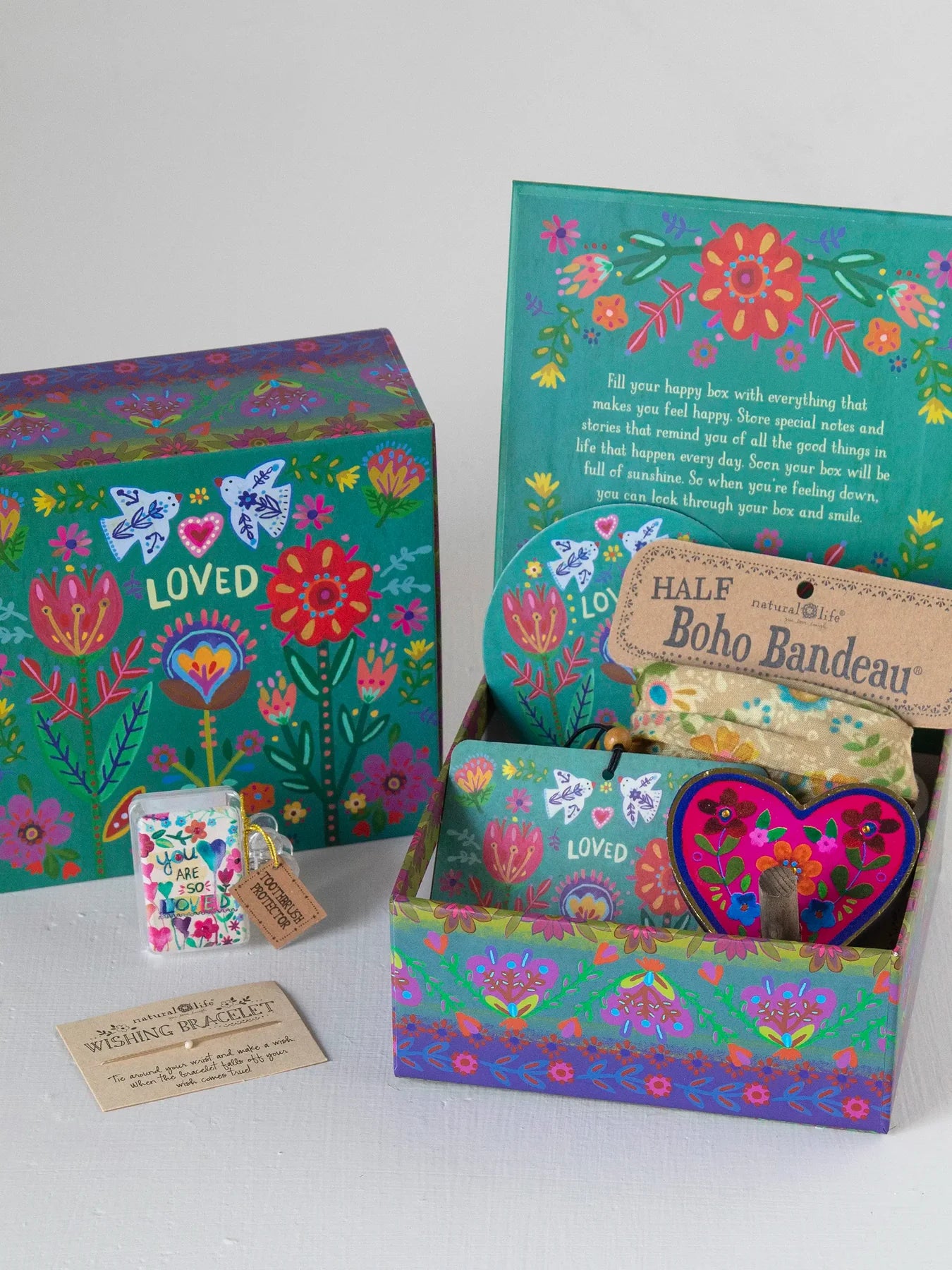 Natural Life Happy Box Gift Set - Loved - Lace and Grace Boutique