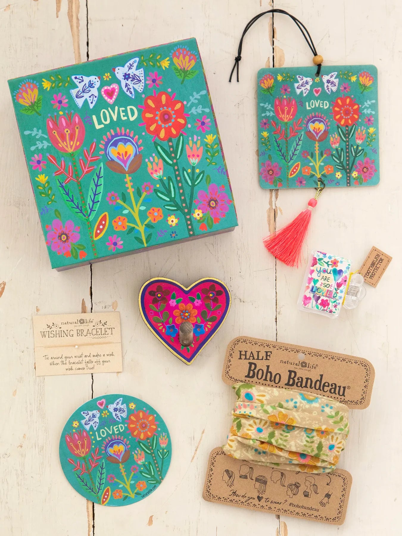 Natural Life Happy Box Gift Set - Loved - Lace and Grace Boutique