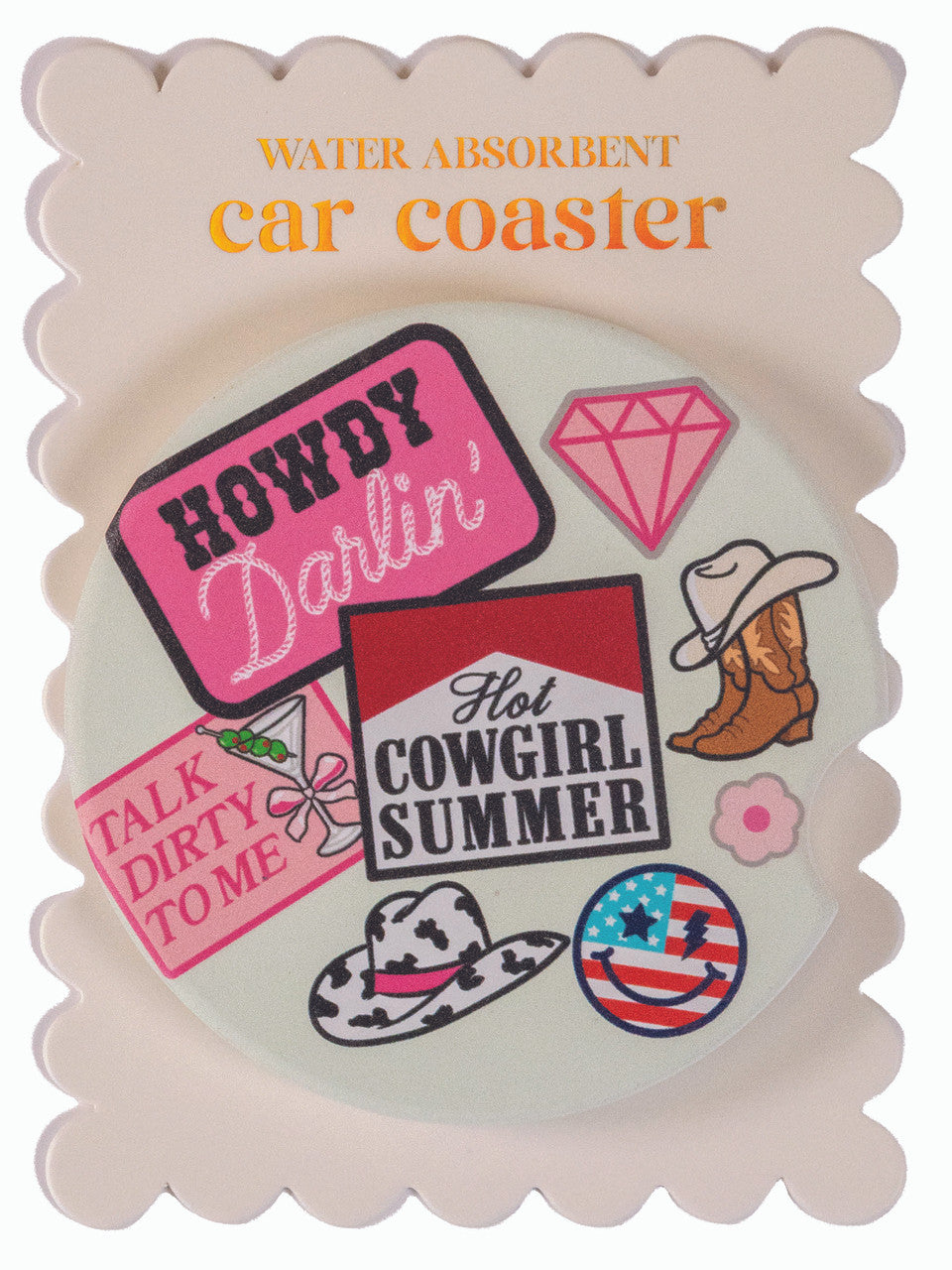 Simply Southern Car Coaster - Lace and Grace Boutique
