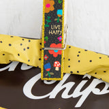 Natural Life Happy Clips, Set of 4 - Live Happy Floral - Lace and Grace Boutique
