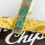 Natural Life Happy Bag Clips - Mountains Are Calling - Lace and Grace Boutique