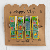 Natural Life Happy Bag Clips - Mountains Are Calling - Lace and Grace Boutique