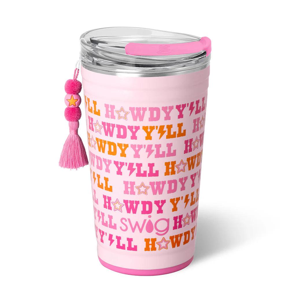Swig Howdy Y'all Party Cup - 24oz. - Lace and Grace Boutique
