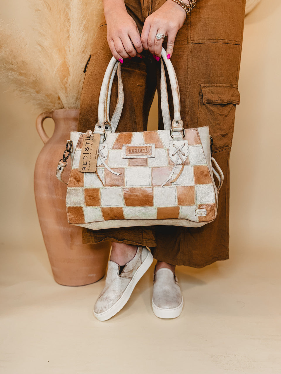 Bedstu Rockababy SL Bag - Nectar Lux Tan Rustic - Lace and Grace Boutique