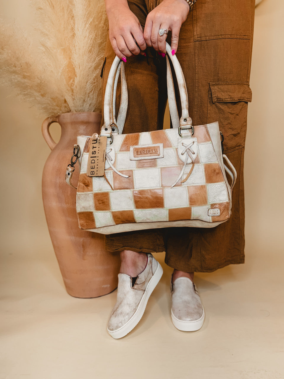 Bedstu Rockababy SL Bag - Nectar Lux Tan Rustic - Lace and Grace Boutique