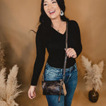Bedstu Cadence Crossbody - Black Rustic - Lace and Grace Boutique