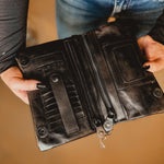 Bedstu Cadence Crossbody - Black Rustic - Lace and Grace Boutique