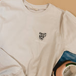 Simply Southern Long Sleeve Floral Cow Graphic Tee - Whitewater - Lace and Grace Boutique