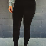 Microfiber Butter Soft Leggings - Black