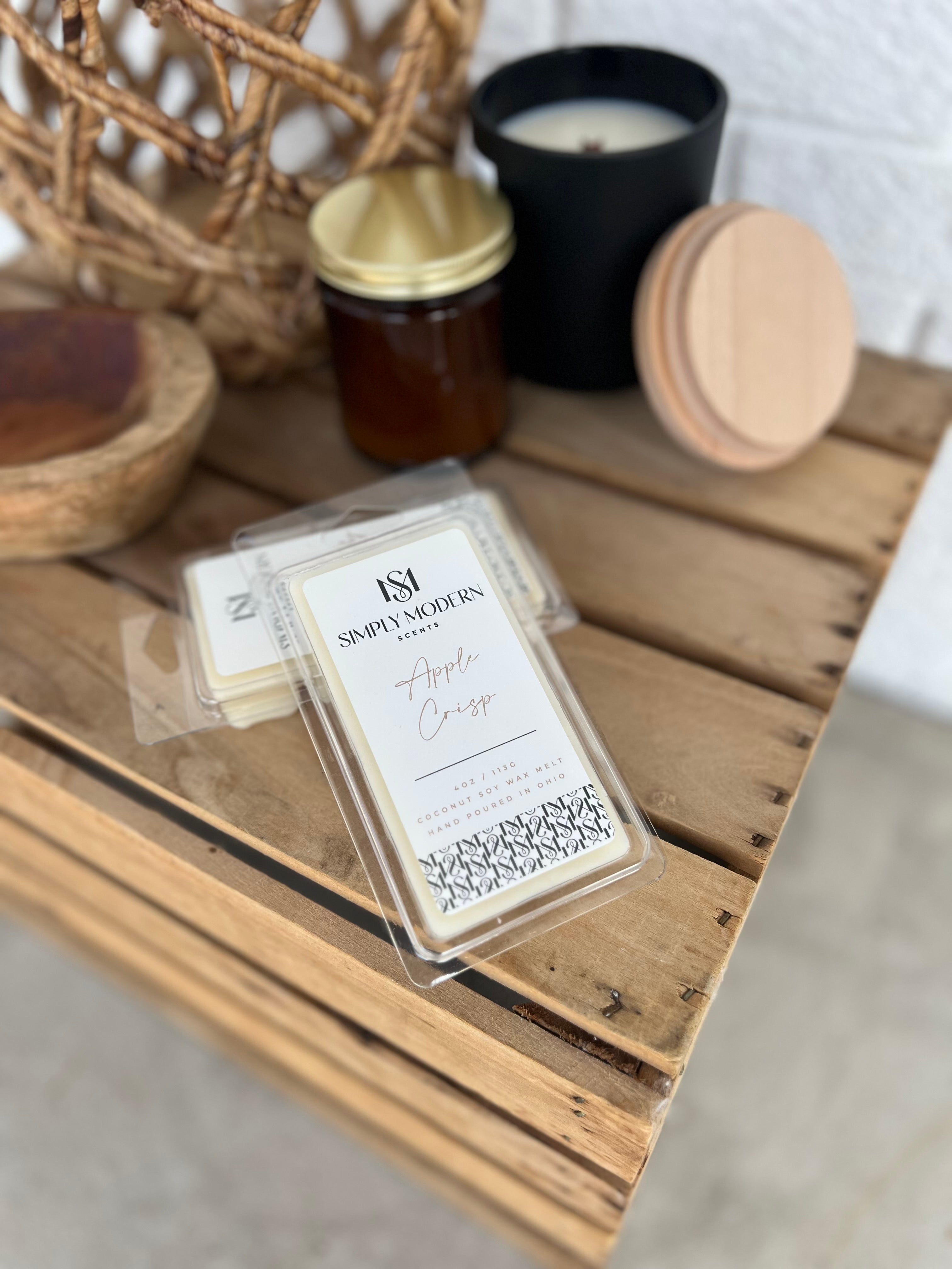 Simply Modern Soy Wax Melt - Apple Crisp - Lace and Grace Boutique