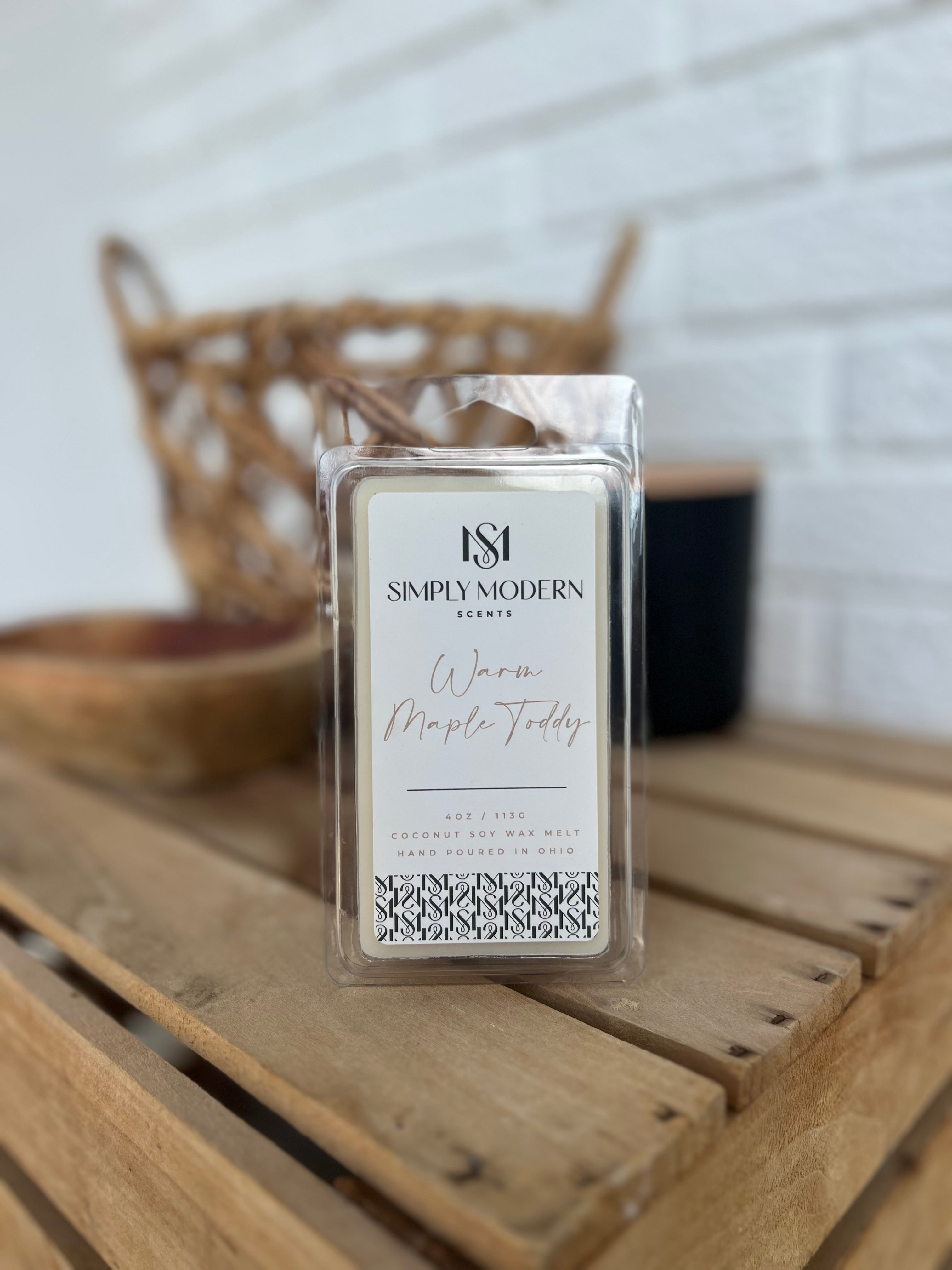 Simply Modern Soy Wax Melt - Warm Maple Toddy - Lace and Grace Boutique