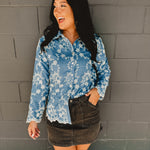 Cargo Denim Mini Skirt - Black - Lace and Grace Boutique