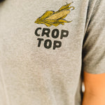 This Is My Crop Top Graphic Tee - Gray - Lace and Grace Boutique