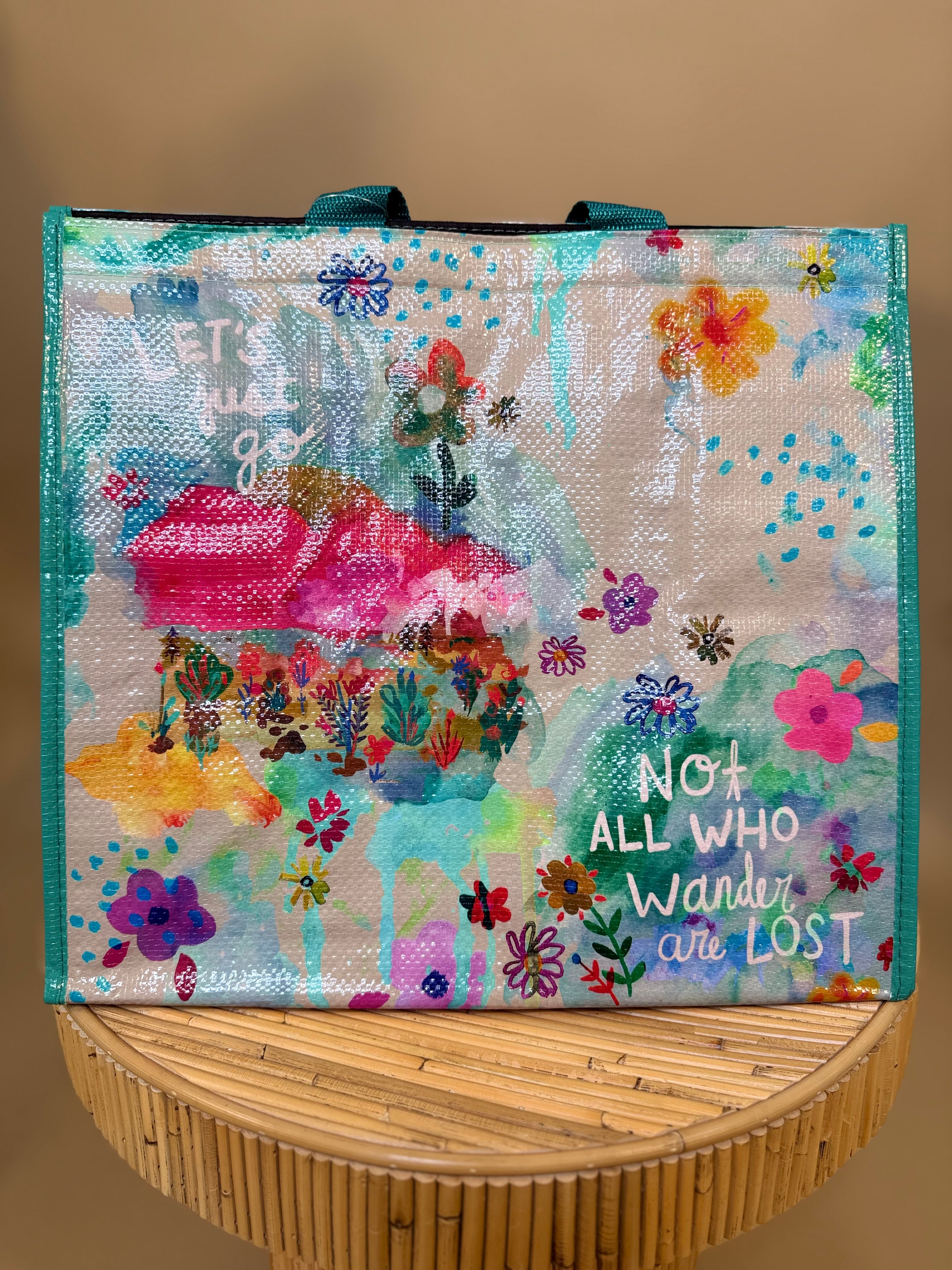 Natural Life Cooler Tote - Let Just Go - Lace and Grace Boutique