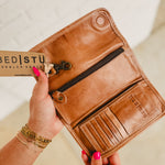 Bedstu Canton Wallet - Tan Rustic - Lace and Grace Boutique