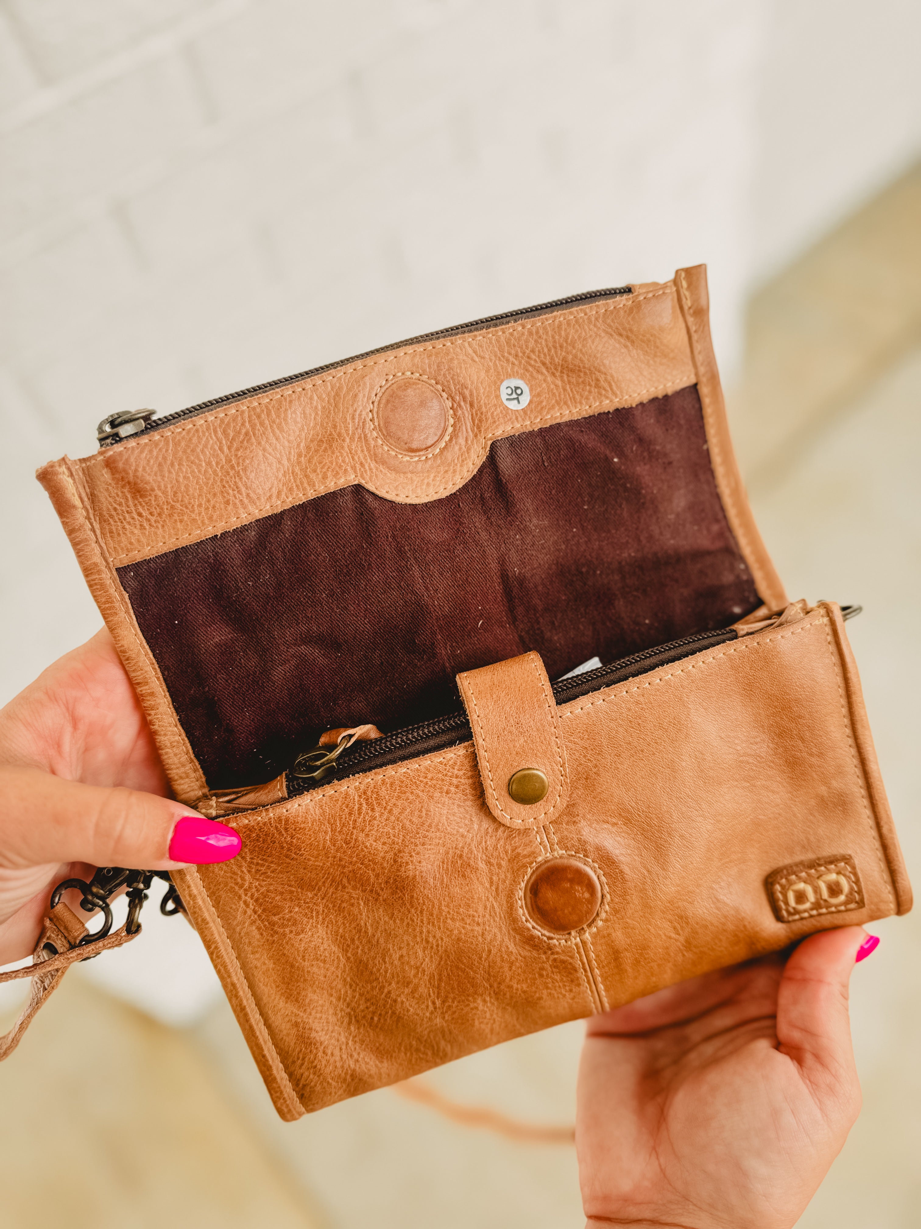 Bedstu Amina Crossbody - Tan Rustic - Lace and Grace Boutique