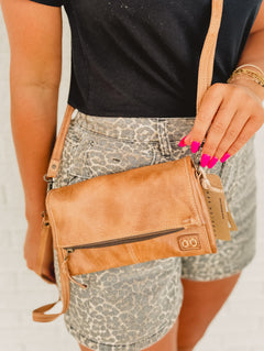 Bedstu Amina Crossbody - Tan Rustic - Lace and Grace Boutique