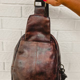 Bedstu Beau Sling Backpack - Teak Rustic - Lace and Grace Boutique