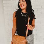 Bedstu Cleo Crossbody - Tan Rustic - Lace and Grace Boutique