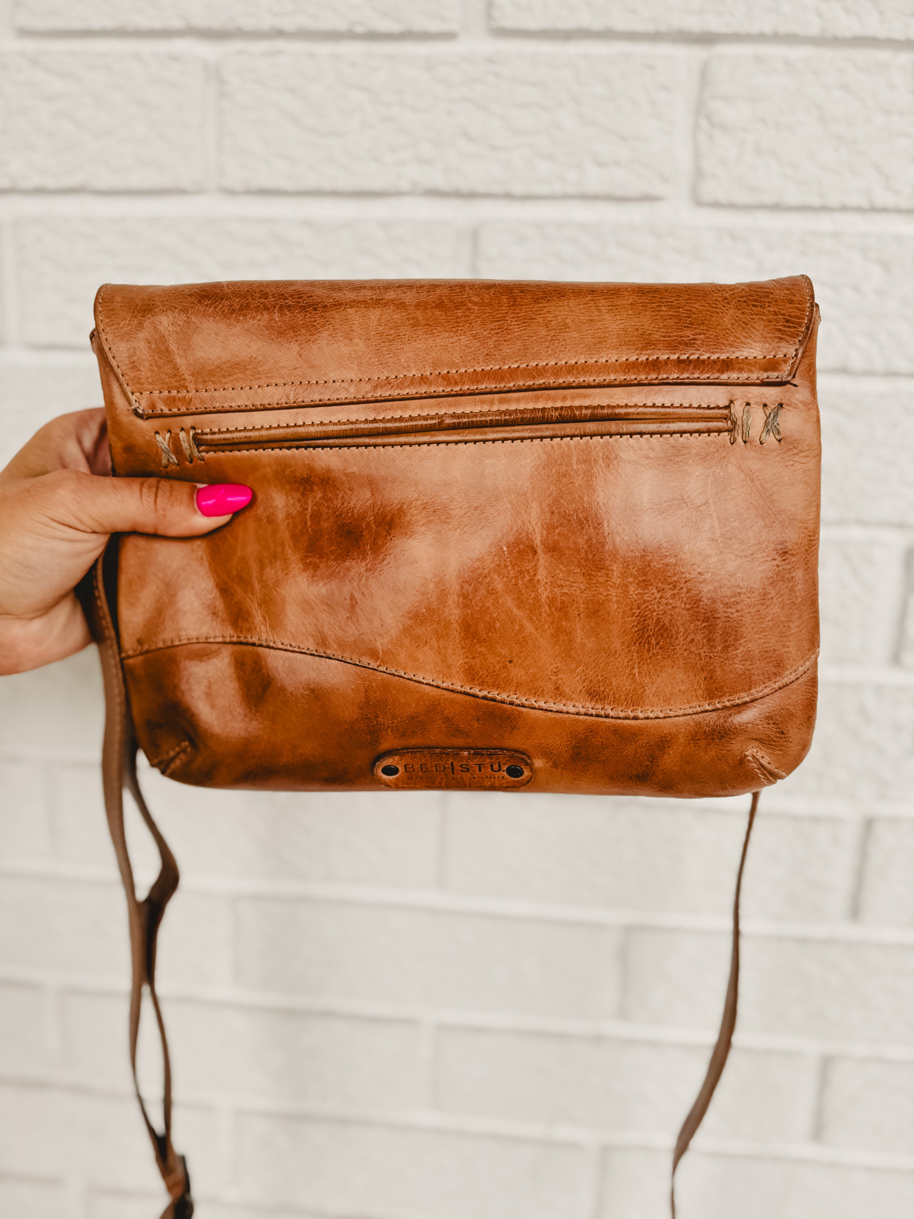 Bedstu Cleo Crossbody - Tan Rustic - Lace and Grace Boutique
