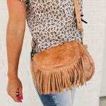 Bedstu Eastend Fringed Crossbody - Tan Dip Dye - Lace and Grace Boutique