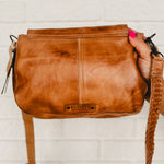 Bedstu Eastend Fringed Crossbody - Tan Dip Dye - Lace and Grace Boutique