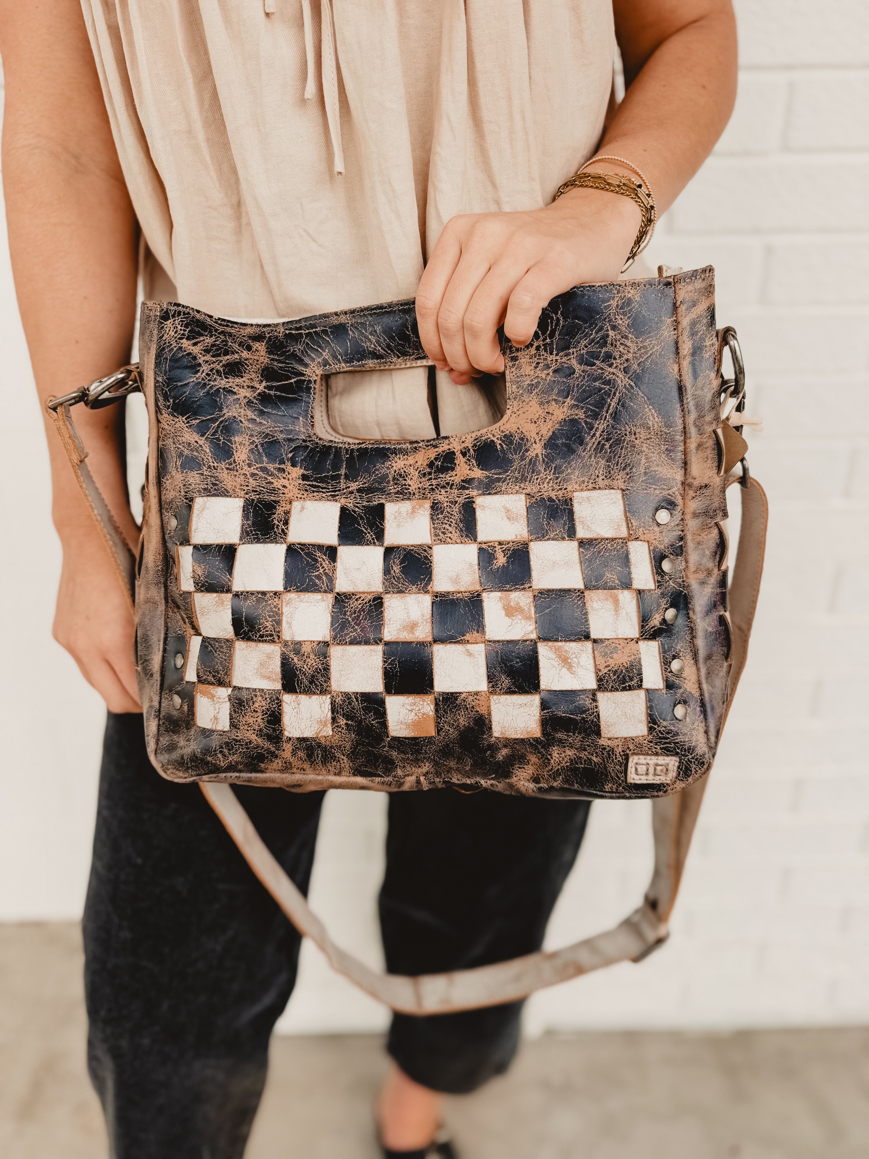 Bedstu Orchid Crossbody Bag - Black Lux Nectar Lux - Lace and Grace Boutique