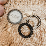 Hotline Regular Hair Tie Set - Metallic - Lace and Grace Boutique
