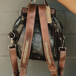 Bedstu Teji Backpack - Black Teak Rustic - Lace and Grace Boutique