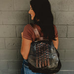 Bedstu Teji Backpack - Black Teak Rustic - Lace and Grace Boutique