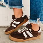 Brita Sneaker - Brown - Lace and Grace Boutique